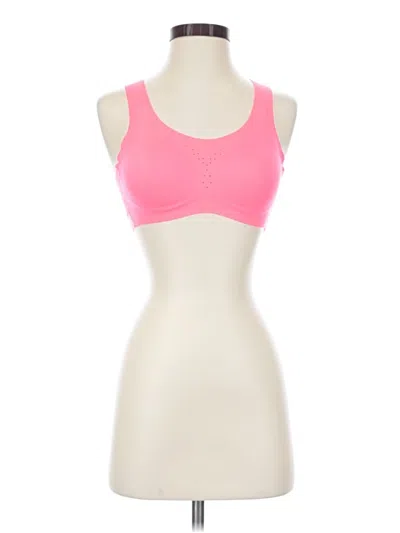 Pre-owned Brooks Sports Bra In Pink