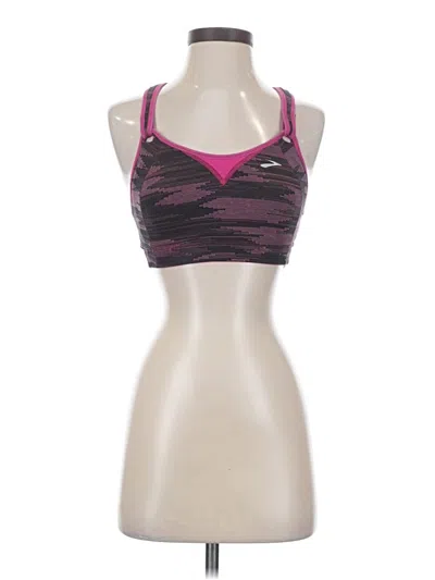 Pre-owned Brooks Sports Bra In Purple