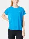 Brooks Sprint Free Short Sleeve Top In Azure Blue In Blue