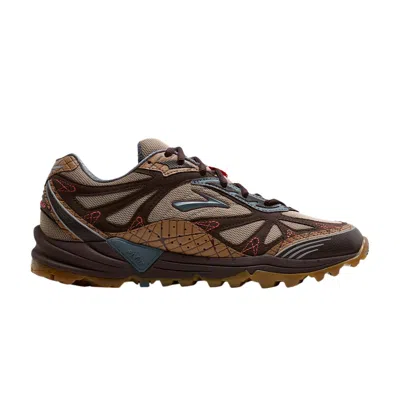 Pre-owned Brooks Staple X  Cascadia 1 'ginger Wren' | Brown | Men's Size 9