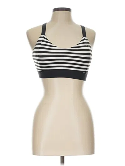 Pre-owned Brooks Tank Top Black Halter Neckline Tops