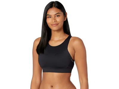Brooks Three-pocket Sports Bra In Black