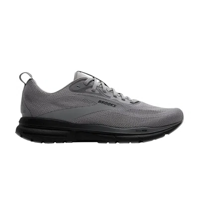 Pre-owned Brooks Trace 4 'grey Black Ebony' | Men's Size 12 In Gray