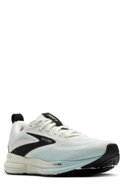 Brooks Trace 4 Running Shoe In Grey/wintersky/black