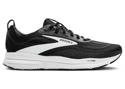 Pre-owned Brooks Trace 4 (women's) Sneakers In Black/grey/white In Multi