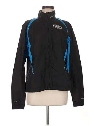 Pre-owned Brooks Track Jacket In Black