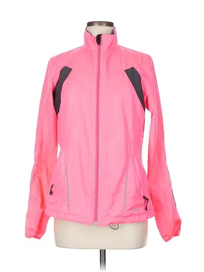 Pre-owned Brooks Track Jacket In Pink