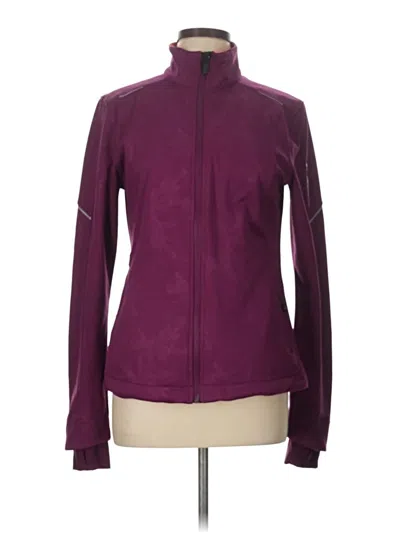 Pre-owned Brooks Track Jacket In Purple