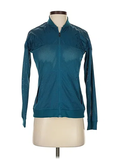 Pre-owned Brooks Track Jacket In Teal