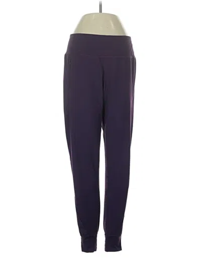 Pre-owned Brooks Track Pants In Purple