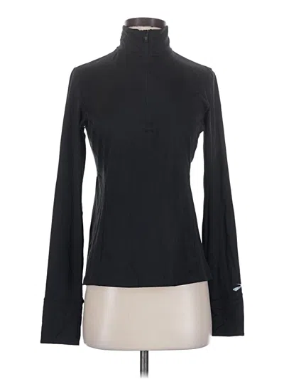 Pre-owned Brooks Turtleneck Sweater In Black