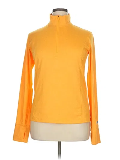 Pre-owned Brooks Turtleneck Sweater In Orange