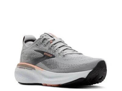 Brooks Wide Width Adrenaline 25 Running Shoe In Gray