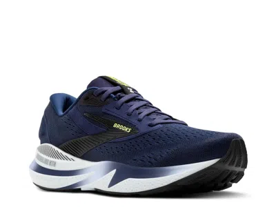 Brooks Wide Width Adrenaline Gts 24 Running Shoe In Blue