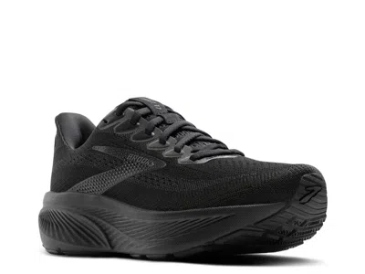 Brooks Wide Width Ghost 17 Running Shoe In Black