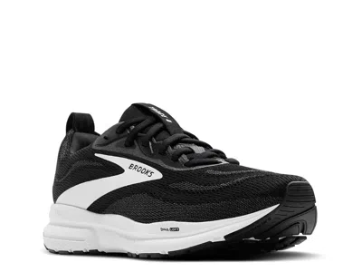 Brooks Wide Width Trace 4 Running Shoe In Black