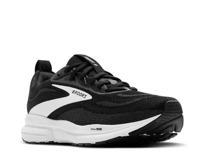 Brooks Wide Width Trace 4 Running Shoe In Black