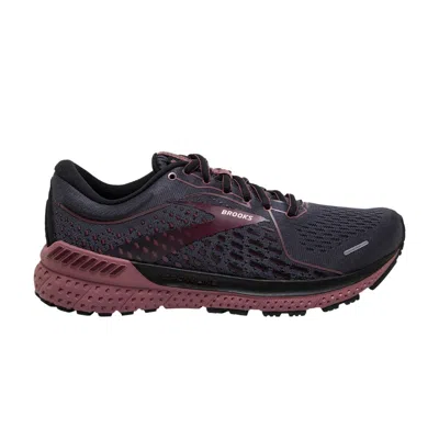Pre-owned Brooks Wmns Adrenaline Gts 21 'black Nocturne'
