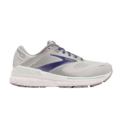 Pre-owned Brooks Wmns Adrenaline Gts 22 2e Wide 'grey Purple' | Women's Size 10 In Gray