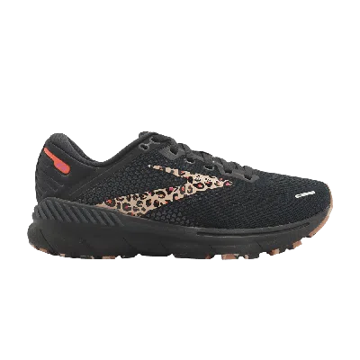 Pre-owned Brooks Wmns Adrenaline Gts 22 'black Leopard'
