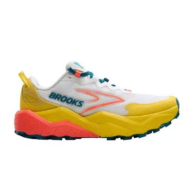 Pre-owned Brooks Wmns Caldera 8 'quince Flame' | Yellow | Women's Size 10.5