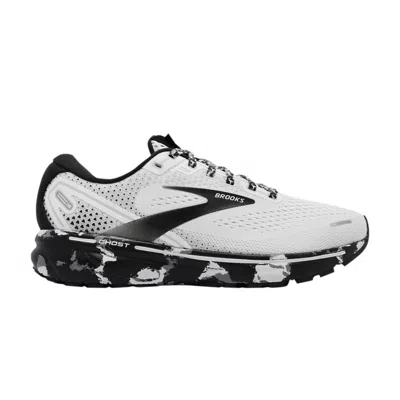 Pre-owned Brooks Wmns Ghost 14 'white Black Camo' | Women's Size 10