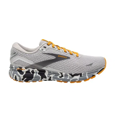 Pre-owned Brooks Wmns Ghost 15 'blanc Sunflower' | Grey | Women's Size 6.5 In Gray