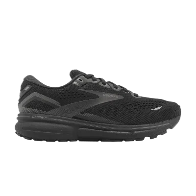 Pre-owned Brooks Wmns Ghost 15 Wide 'black Ebony'