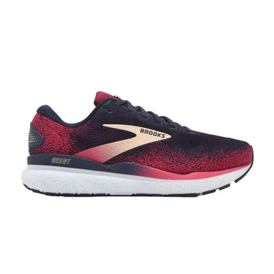 Pre-owned Brooks Wmns Ghost 16 2e Wide 'peacoat Raspberry' | Blue | Women's Size 9.5