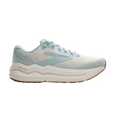Pre-owned Brooks Wmns Ghost Max 2 'coconut Milk Winter Sky' | Cream | Women's Size 10 In White