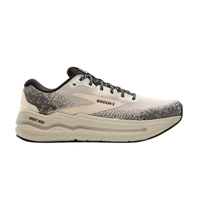 Pre-owned Brooks Wmns Ghost Max 2 'pelican Black' | Cream | Women's Size 5 In White