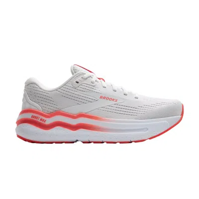 Pre-owned Brooks Wmns Ghost Max 2 'white Hot Coral' | Women's Size 7