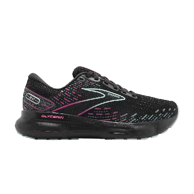 Pre-owned Brooks Wmns Glycerin 20 'black Blue Pink'