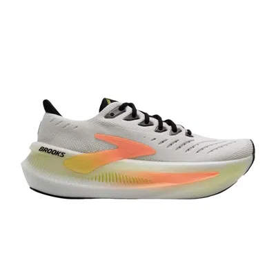 Pre-owned Brooks Wmns Glycerin Max 2 'white Cyber Yellow Nightlife' | Women's Size 8.5