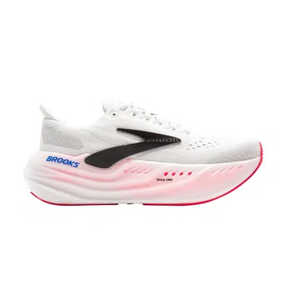 Pre-owned Brooks Wmns Glycerin Max Wide 'white Black Diva Pink' | Women's Size 12