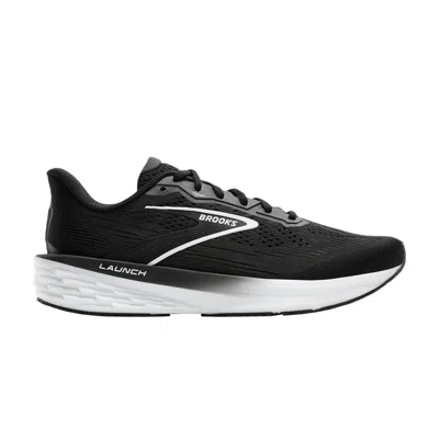 Pre-owned Brooks Wmns Launch 12 'black Grey White' | Women's Size 8.5
