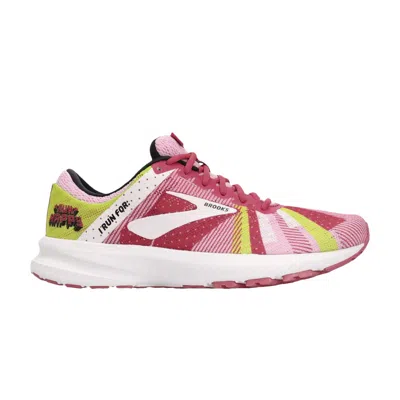 Pre-owned Brooks Wmns Launch 6 'pink White | Women's Size 9