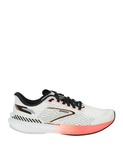 Brooks Woman Sneakers Off White Size 6.5 Textile Fibers