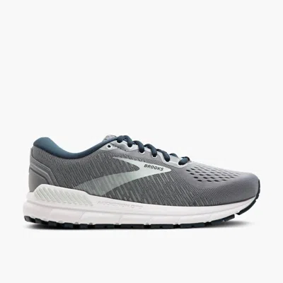 Brooks Women's Addiction Gts 15 Shoes In 099 Aqua/gray/navy Blue