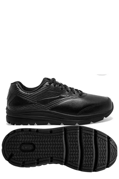 Brooks Women's Addiction Walker V-strap 2 Sneaker - B/medium Width In Black/black