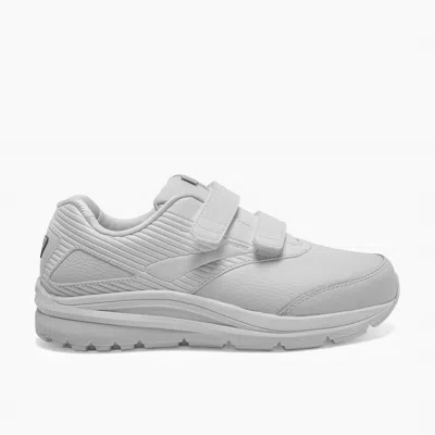 Brooks Women's Addiction Walker V-strap 2 Walking Shoes In White