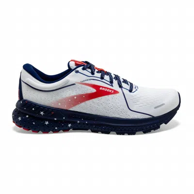 Brooks Women's Adrenaline Gts 21 Running Shoes In Red/white/blue In Multi
