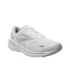 Brooks Adrenaline Gts 23 Sneaker In White/ Oyster/ Silver