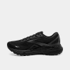 Brooks Women's Adrenaline Gts 23 Running Shoes ( D Width ) In Black/black/ebony In Black/black/ebony