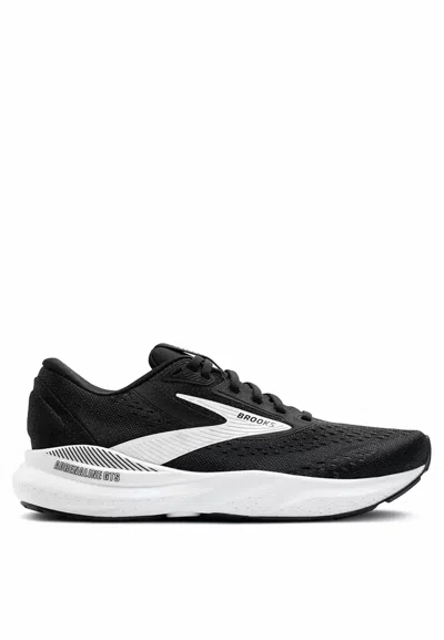 BROOKS WOMEN'S ADRENALINE GTS 24 RUNNING SHOES IN BLACK/WHITE