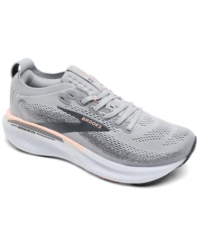Brooks Adrenaline Gts 25 Running Shoe In Gray