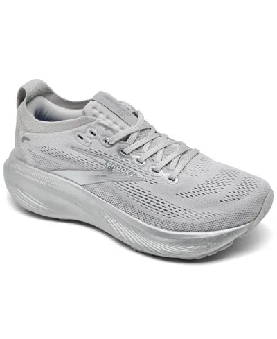 Brooks Women's Adrenaline Gts 25 Running Sneakers From Finish Line In Silver