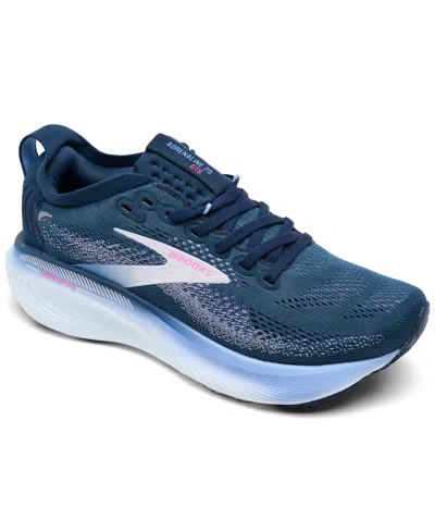 Brooks Women's Adrenaline Gts 25 Running Sneakers From Finish Line In Spellbound,blaze