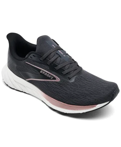Brooks Women's Anthem 7 Running Sneakers From Finish Line In Black