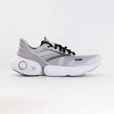 Brooks Women's Aurora-bl Shoes In White/alloy/black In Multi